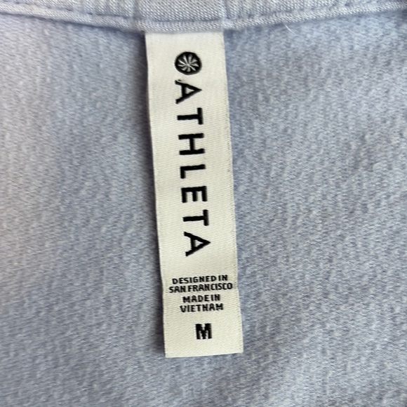 Athleta Lavender Long Sleeve Sweatshirt - Picture 4 of 4